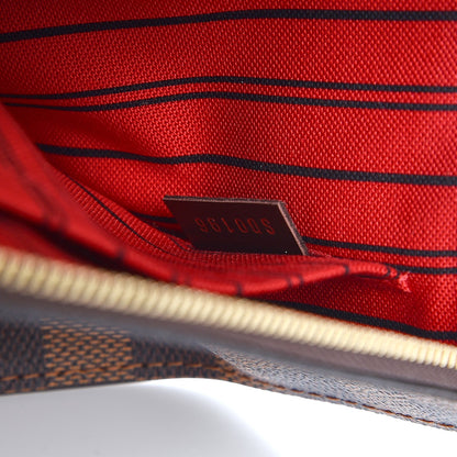 Louis Vuitton Damier Ebene Neverfull MM GM Pochette 8 of 8