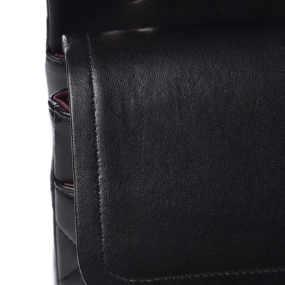 Chanel Lambskin Quilted Jumbo Double Flap Black 8 of 12