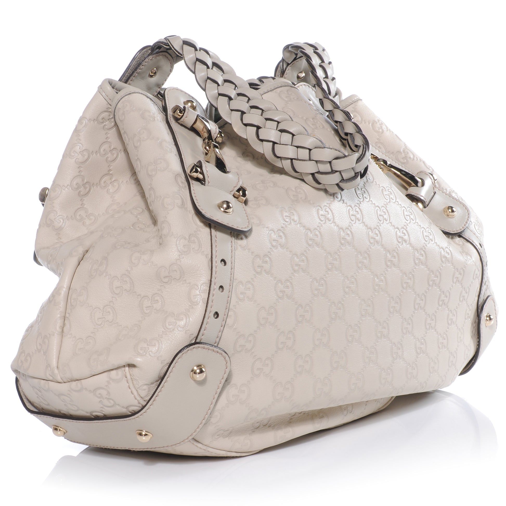 Gucci Guccissima Medium Pelham Ivory 3 of 8