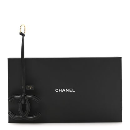 Chanel Lambskin Mini CC Bag Charm Black 5 of 5