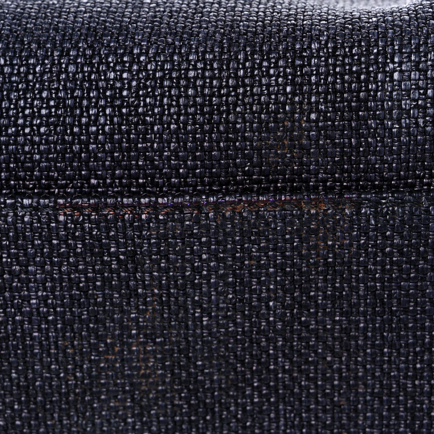 Chanel Woven Straw Raffia Medium Deauville Tote Black 14 of 15