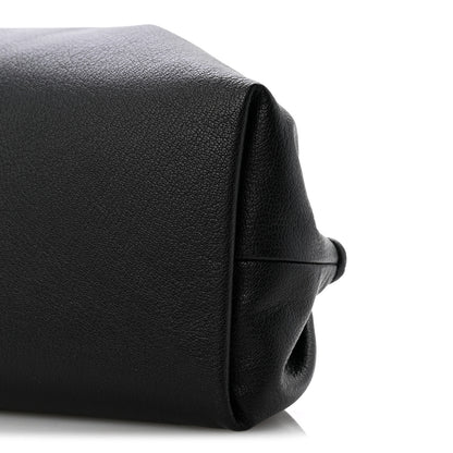 The Row Goatskin Charlotte Clutch Black 9 of 10