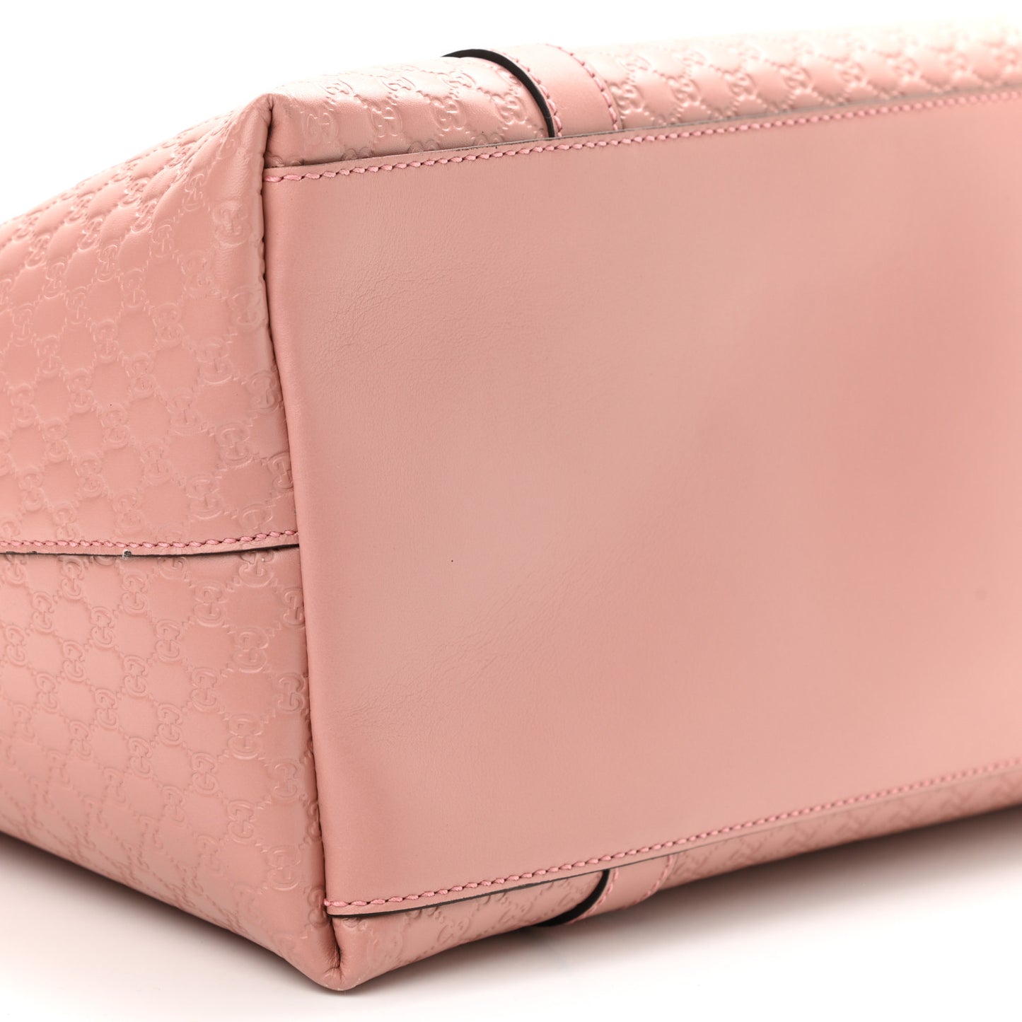Soft Microguccissima Large Dome Satchel Soft Pink