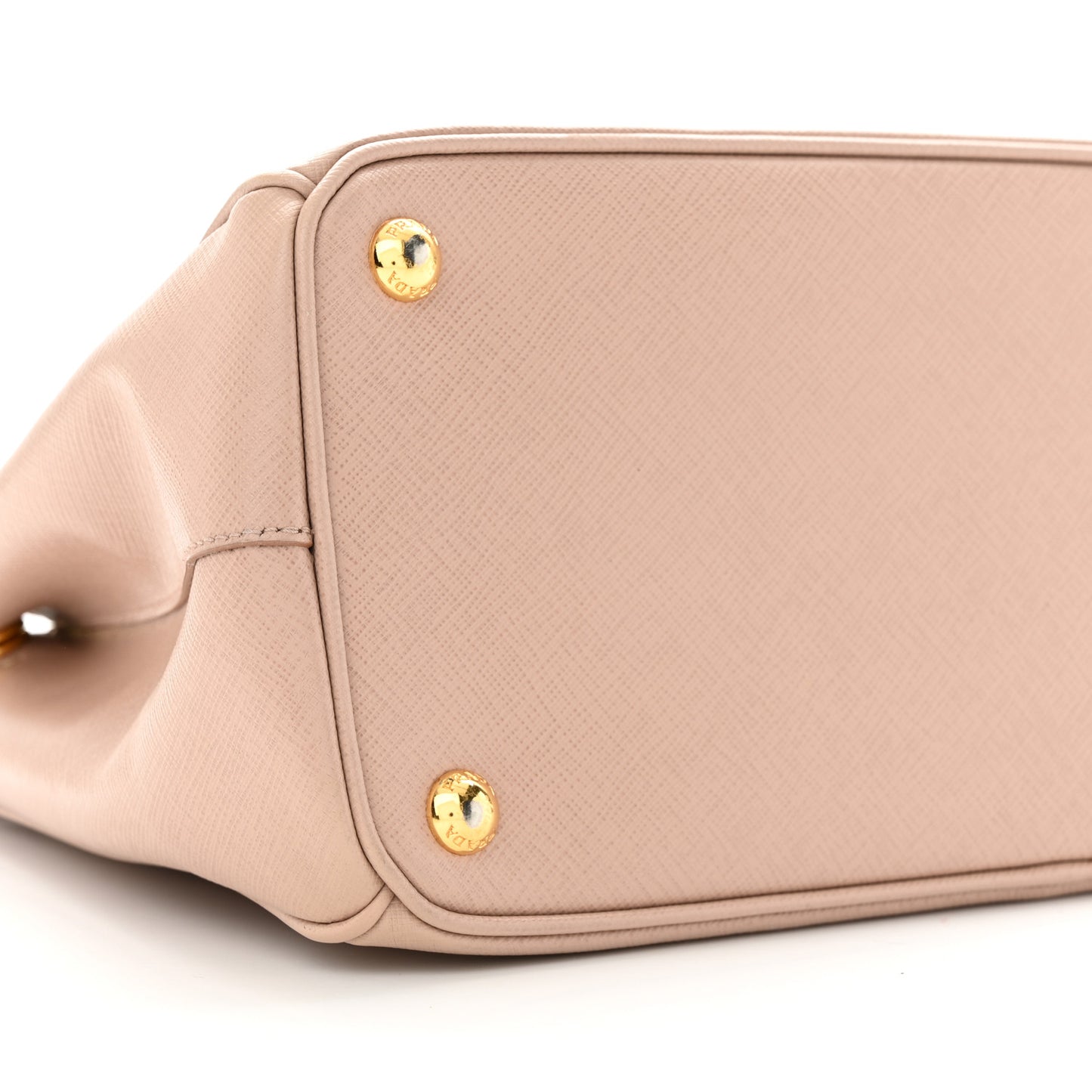 Saffiano Lux Small Galleria Double Zip Tote Cammeo