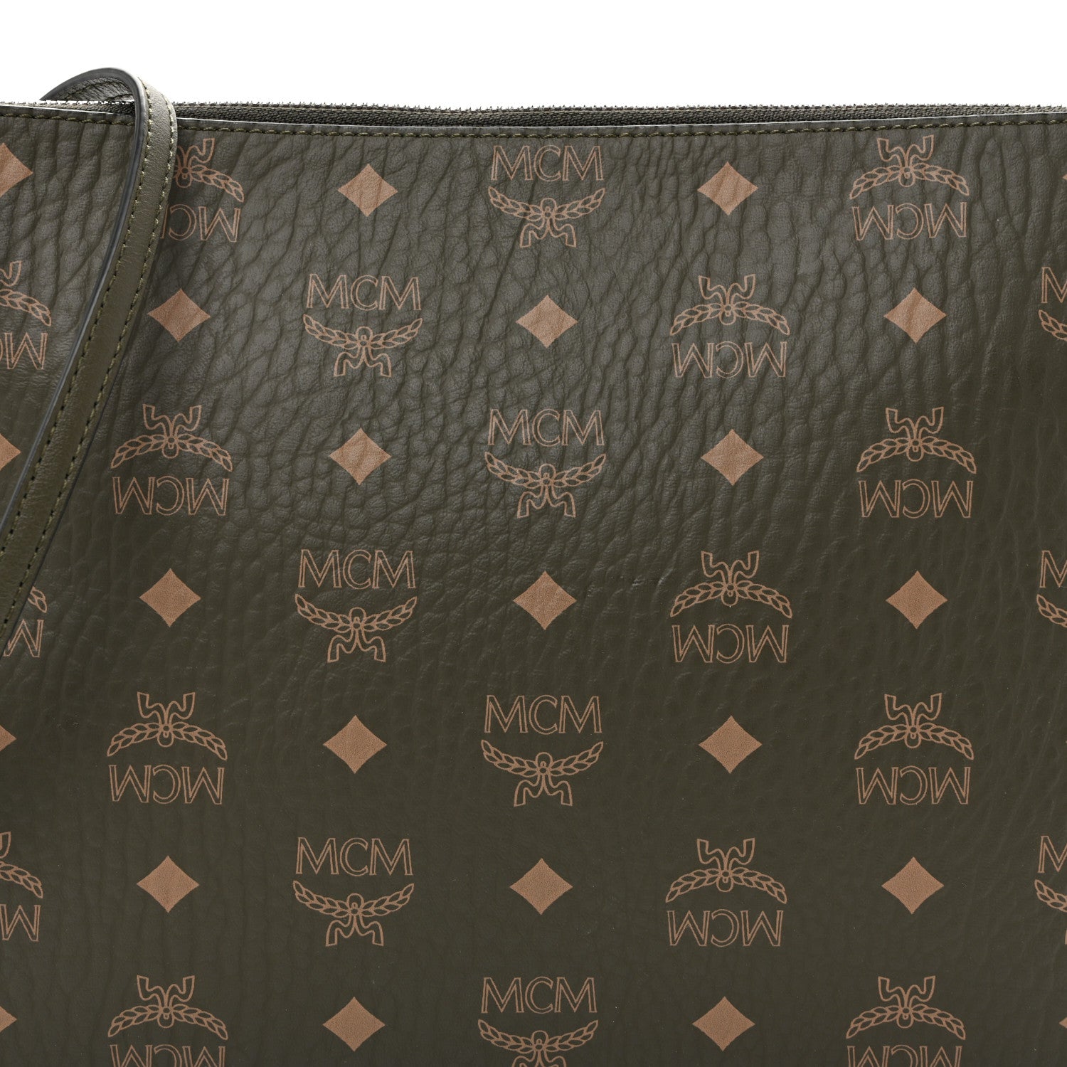 MCM Visetos Medium Crossbody Pouch Sea Turtle 9 of 11