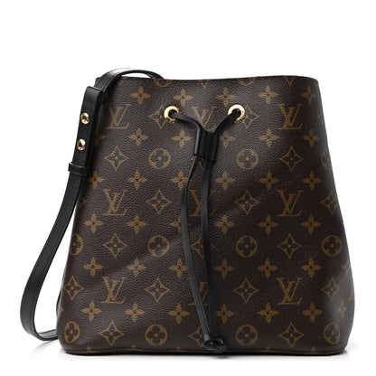 Louis Vuitton Monogram Neonoe MM Black 1 of 9