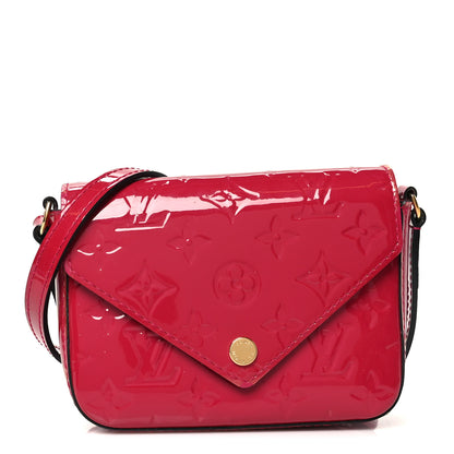 Louis Vuitton Vernis Mini Sac Lucie Rose Indien 1 of 8