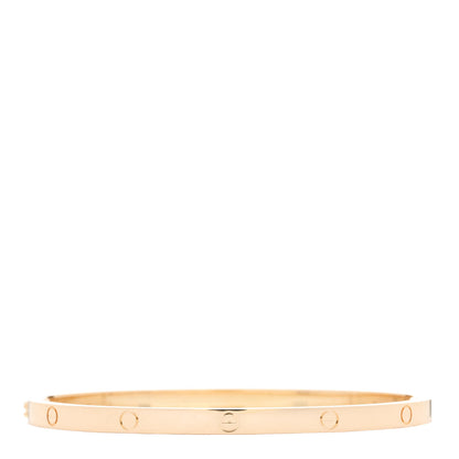 Cartier 18K Yellow Gold Small LOVE Bracelet 17 2 of 5