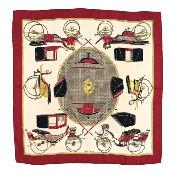 Silk Les Voitures A Transformation Scarf 90