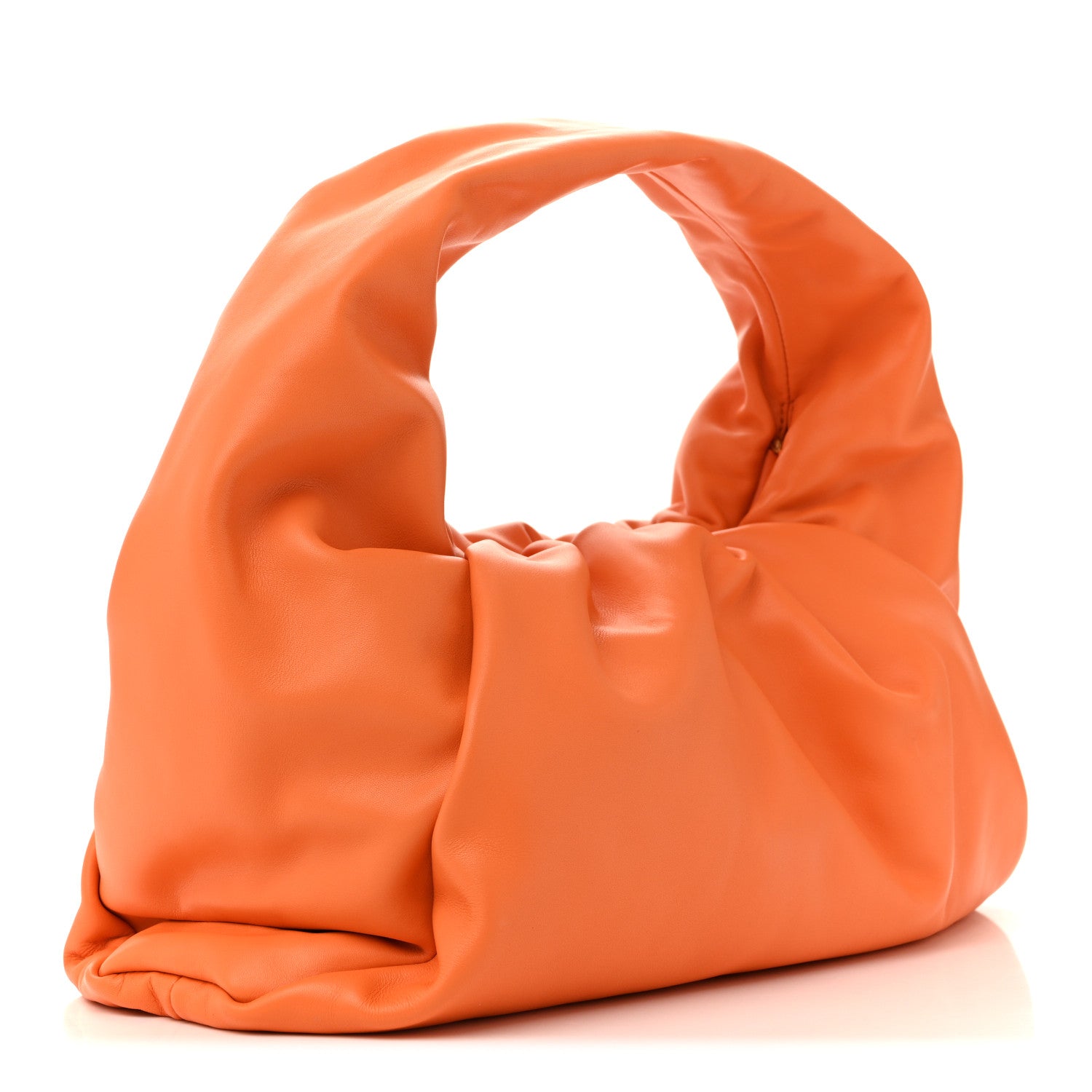 Bottega Veneta Smooth Butter Calfskin Small The Shoulder Pouch Light Orange 5 of 21