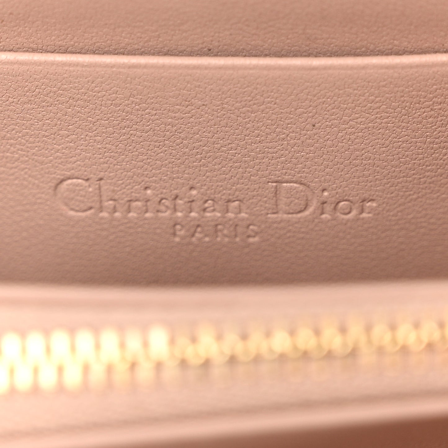 Lambskin Cannage Dioramour Small Lady Dior Voyageur Coin Purse Wallet Pink