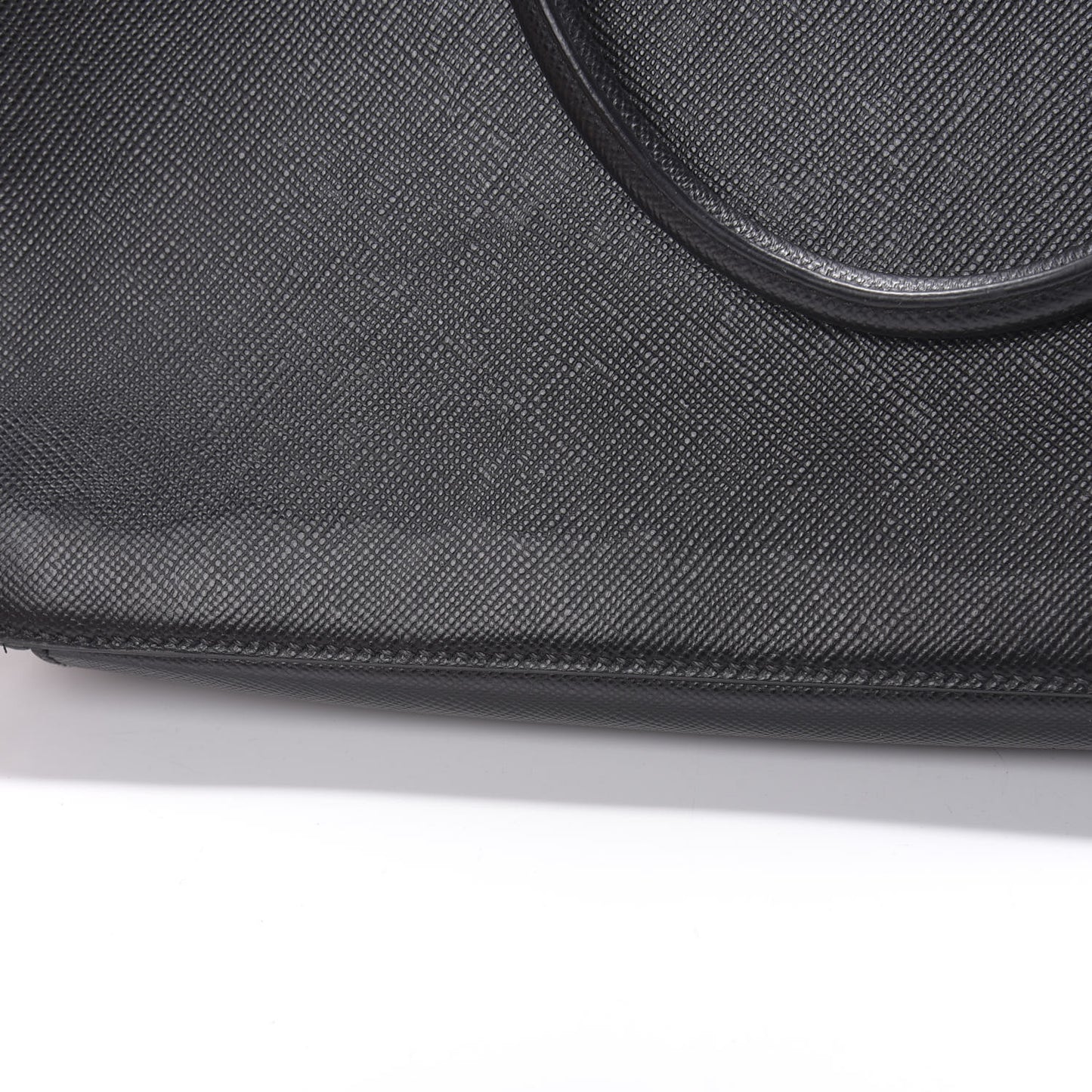 Saffiano Cuir Briefcase Black