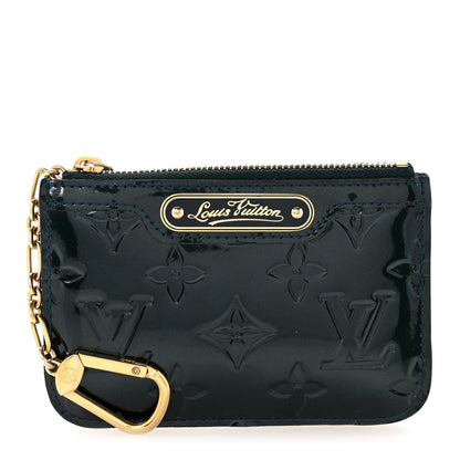 Louis Vuitton Vernis Key Pouch Blue Nuit 1 of 8