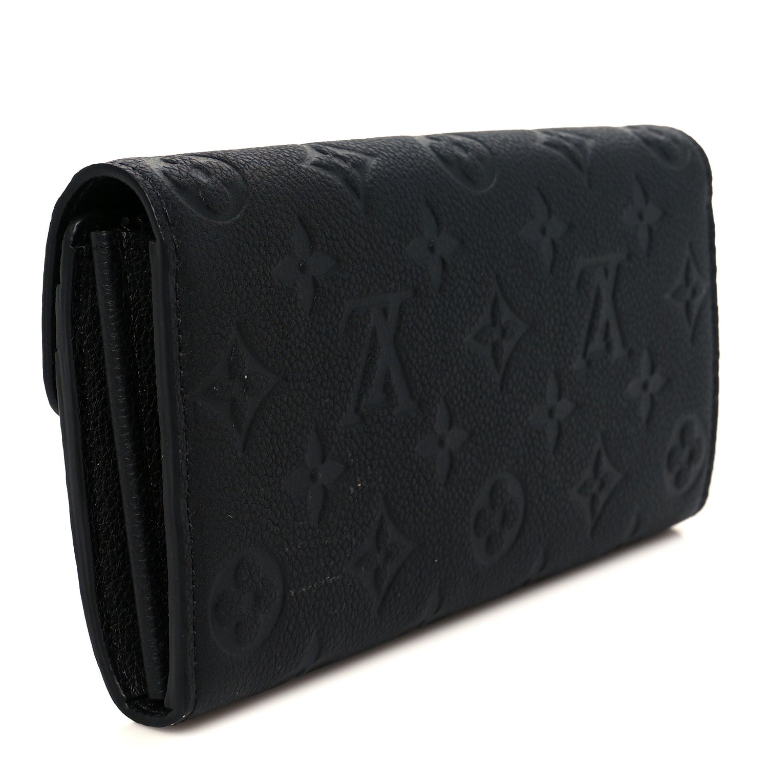 Louis Vuitton Empreinte Sarah Wallet NM Black 3 of 8