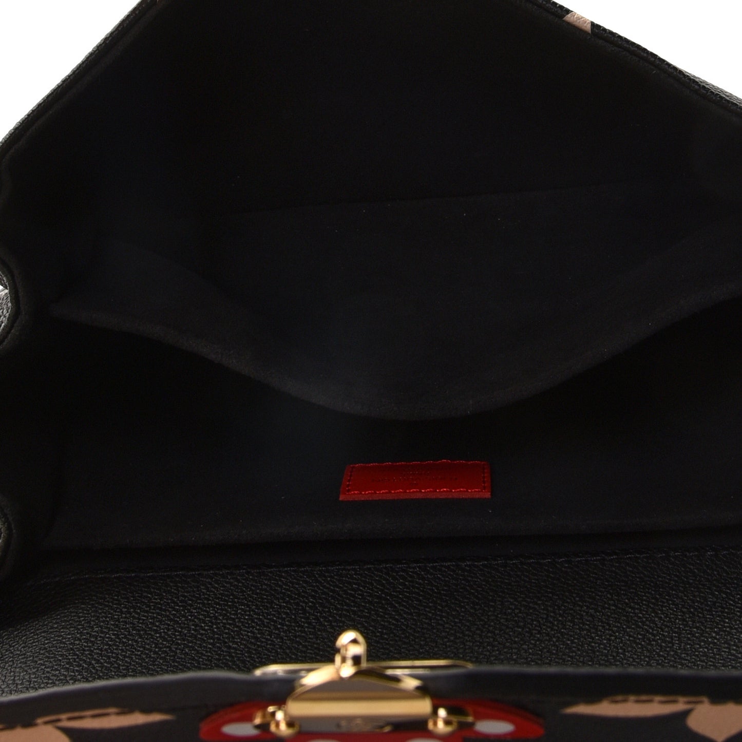 Empreinte Monogram Giant Crafty Pochette Metis Black Creme