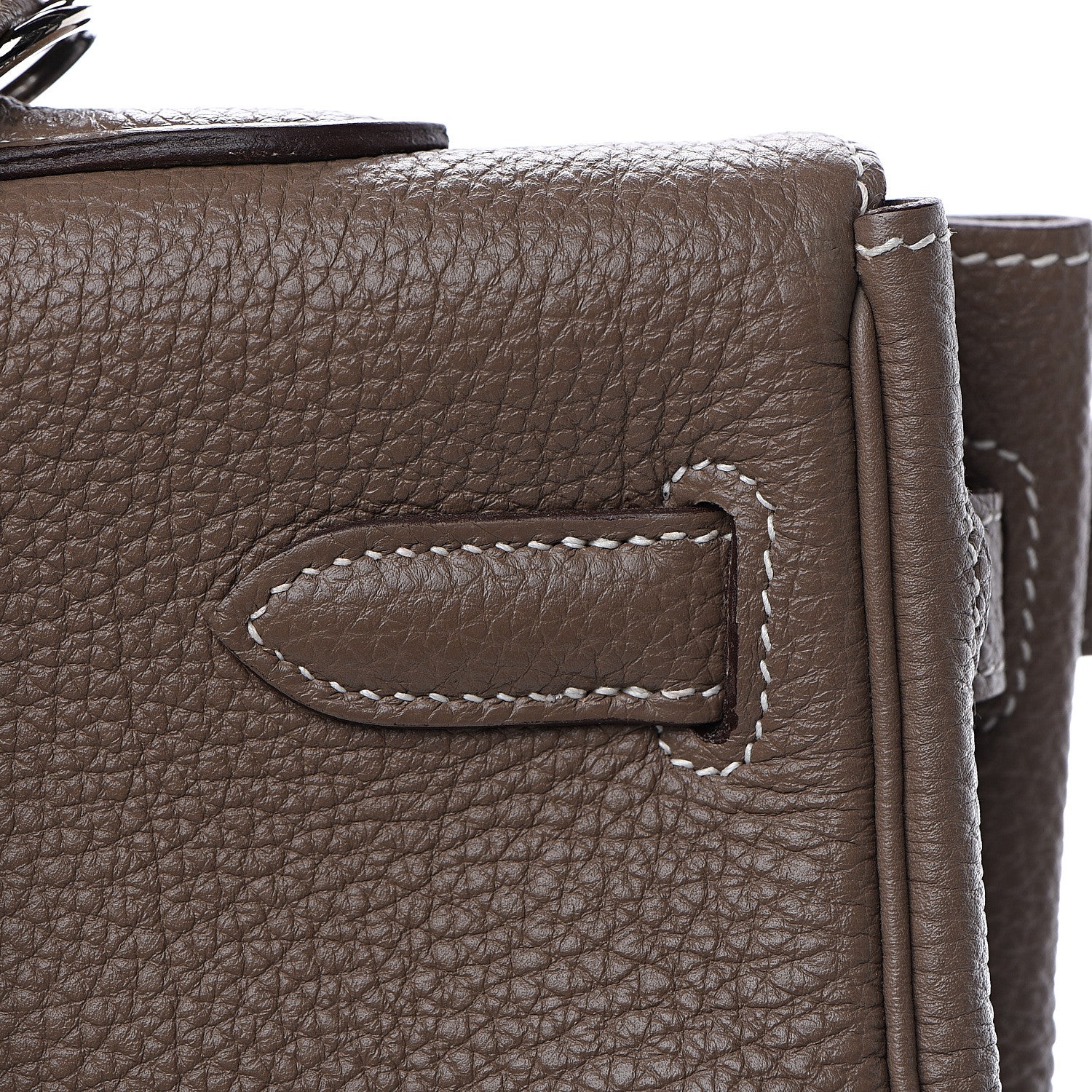 Hermes Togo Kelly Retourne 35 Etoupe 21 of 27