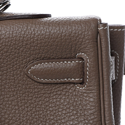 Hermes Togo Kelly Retourne 35 Etoupe 21 of 27