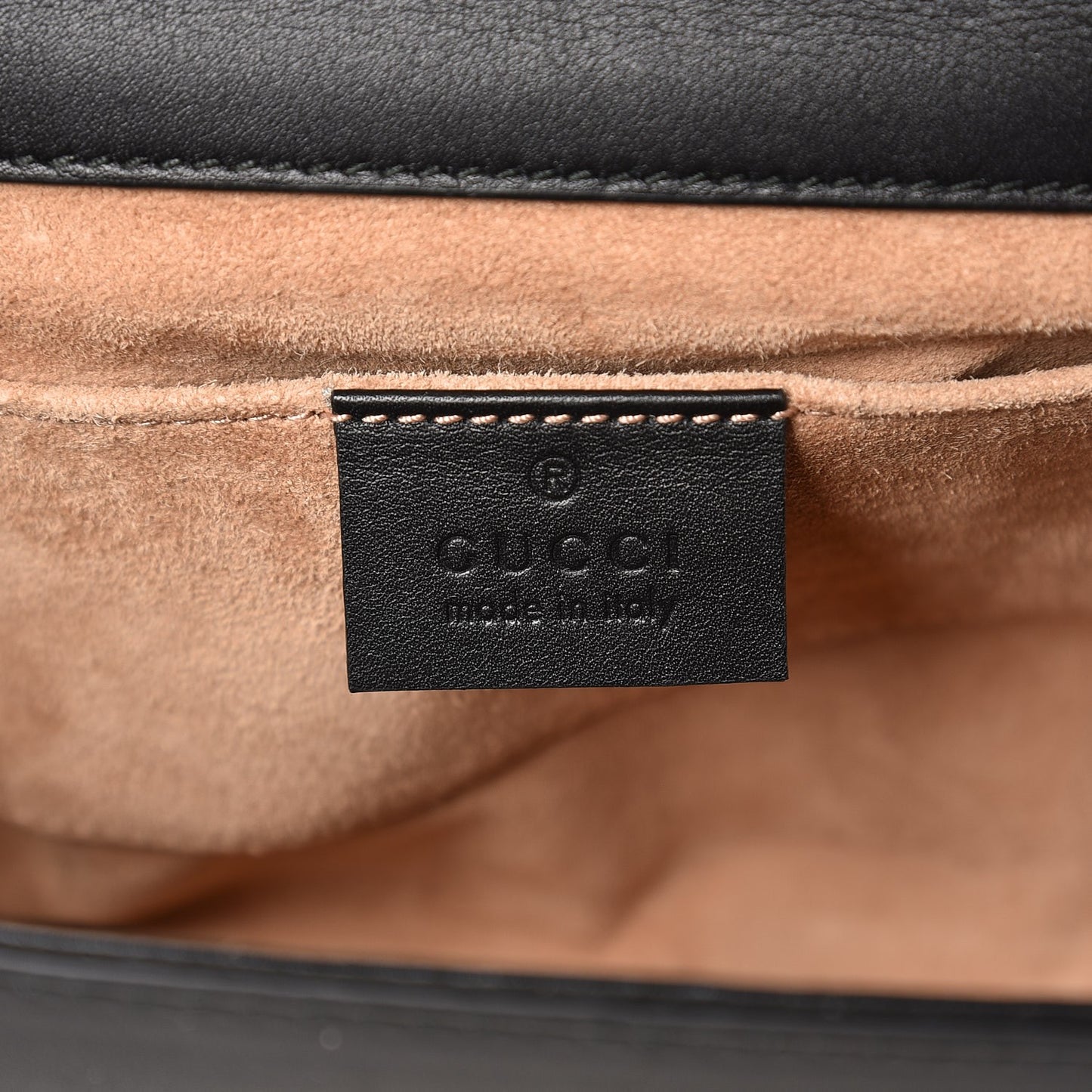 Calfskin Studded Small Padlock Shoulder Bag Black