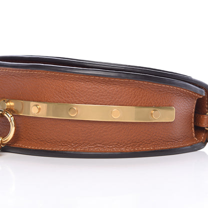Chloe Calfskin Small Nile Bracelet Minaudiere Bag Caramel 9 of 10