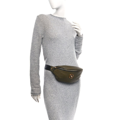 Versace Grained Calfskin Vanitas Medea Belt Bag Khaki 2 of 9