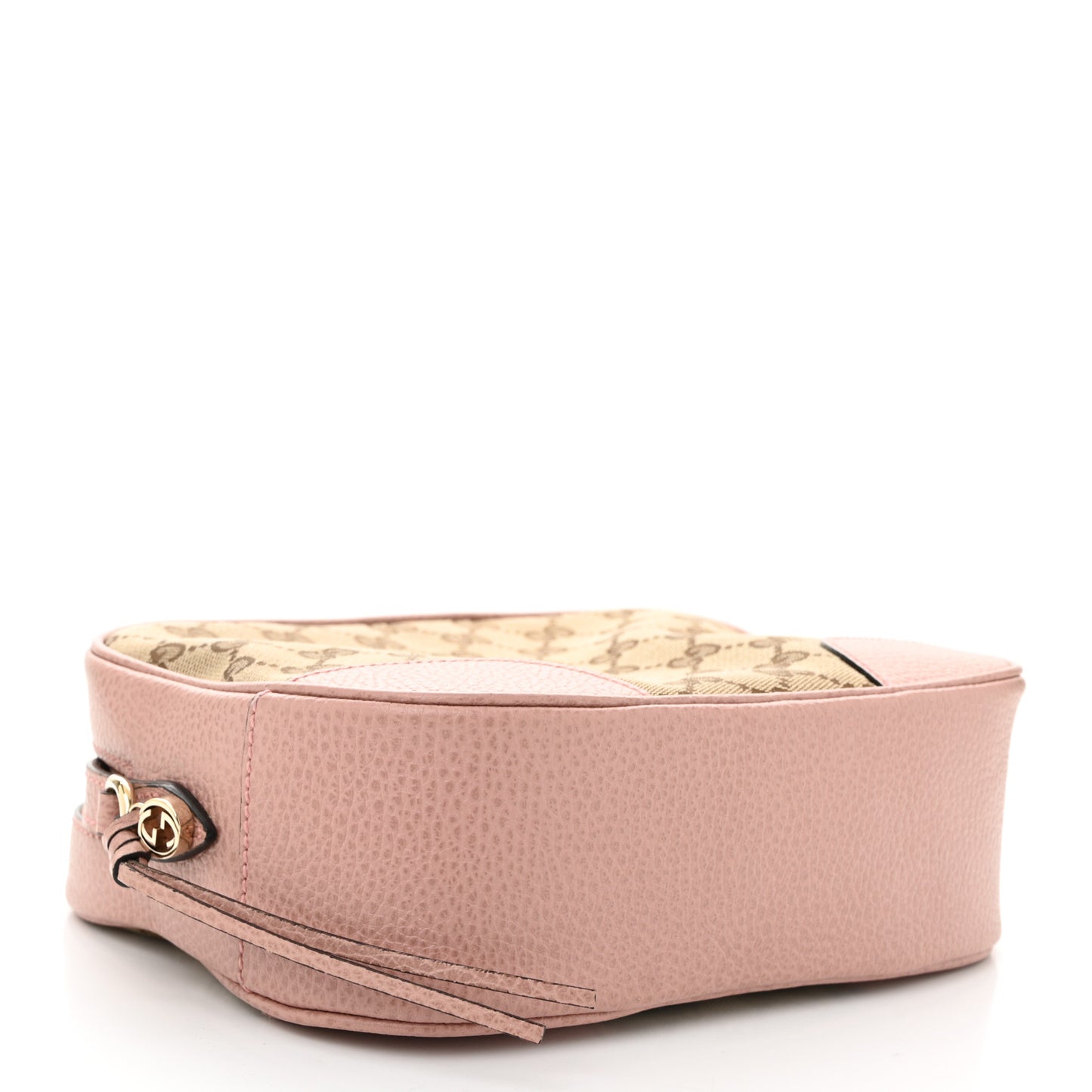 Monogram Mini Bree Messenger Bag Beige Soft Pink