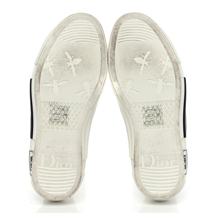 Christian Dior Technical Canvas Oblique Mens B23 High Top Sneakers 37 White 5 of 9