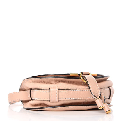 Chloe Calfskin Mini Marcie Round Crossbody Bag Blush Nude 4 of 11