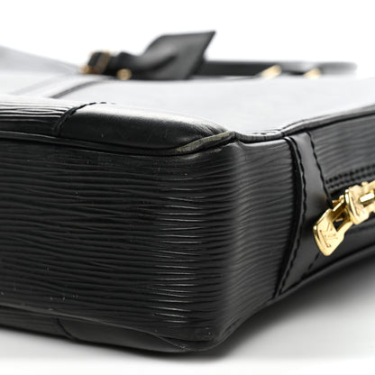Louis Vuitton Epi Porte-Documents Voyage Briefcase Black 10 of 16