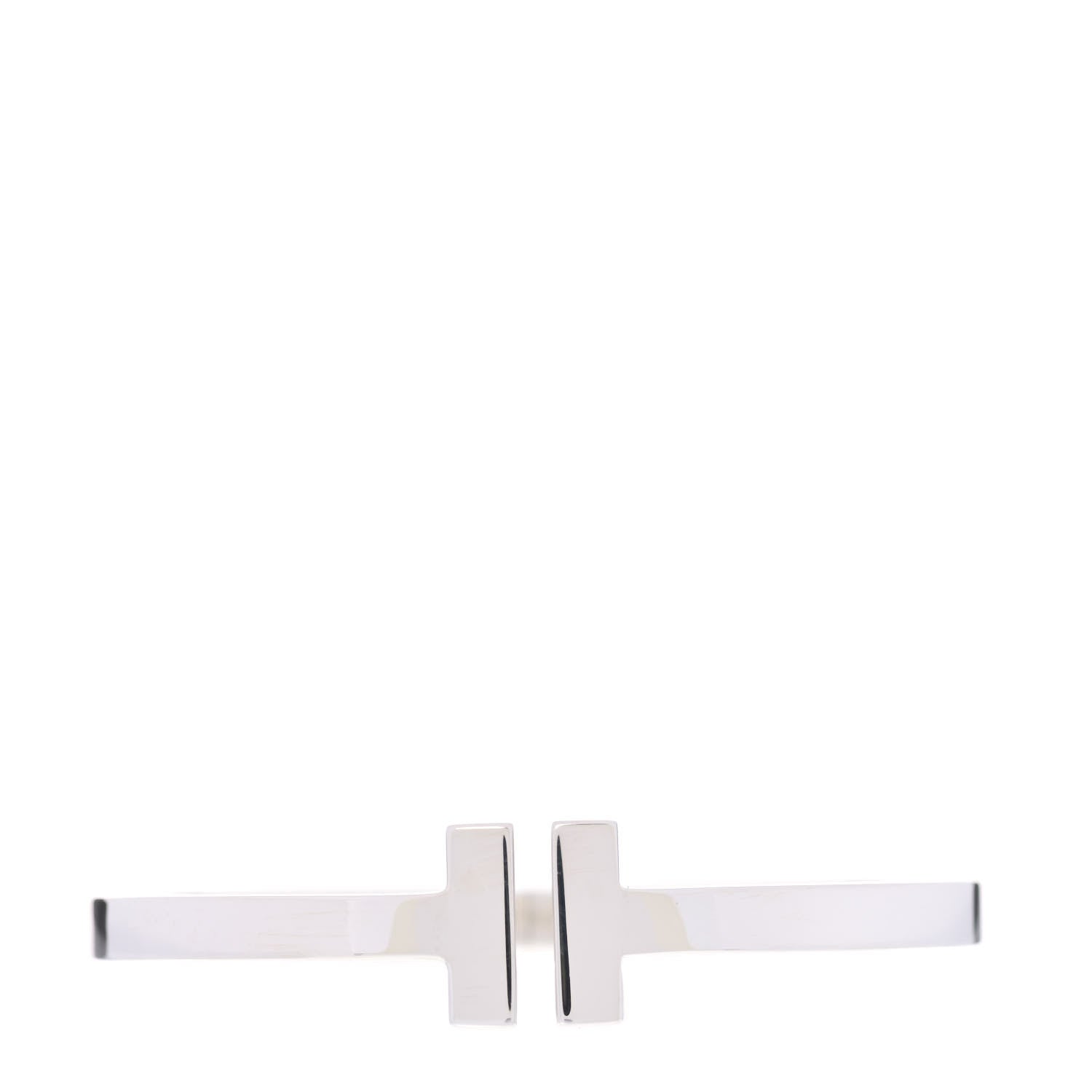 Tiffany Sterling Silver T Square Bracelet 1 of 6