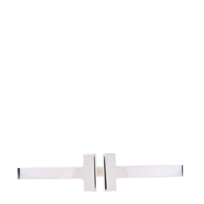 Tiffany Sterling Silver T Square Bracelet 1 of 6