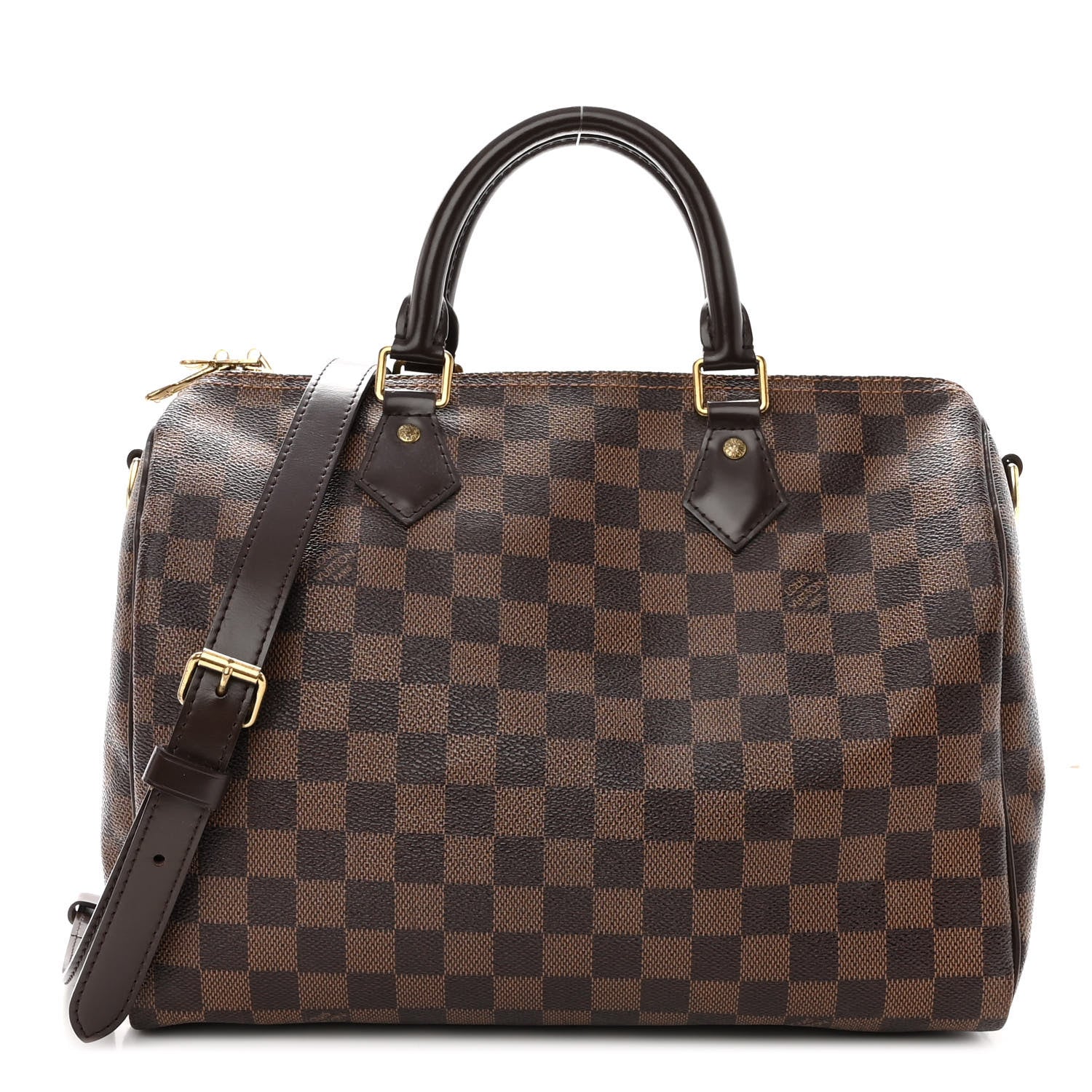 Louis Vuitton Damier Ebene Speedy Bandouliere 30 1 of 11