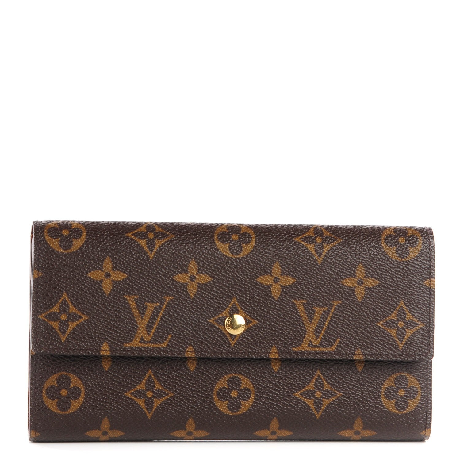 Louis Vuitton Monogram Porte Tresor International Wallet 1 of 8
