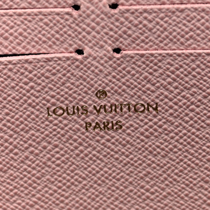 Louis Vuitton Monogram Clemence Wallet Rose Ballerine 6 of 6