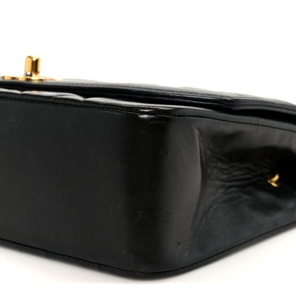 Chanel Lambskin Quilted Small Single Flap Black 12 of 13