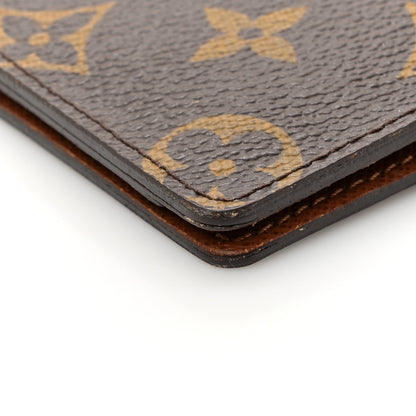 Louis Vuitton Monogram Porte Valeurs Checkbook Wallet 9 of 9