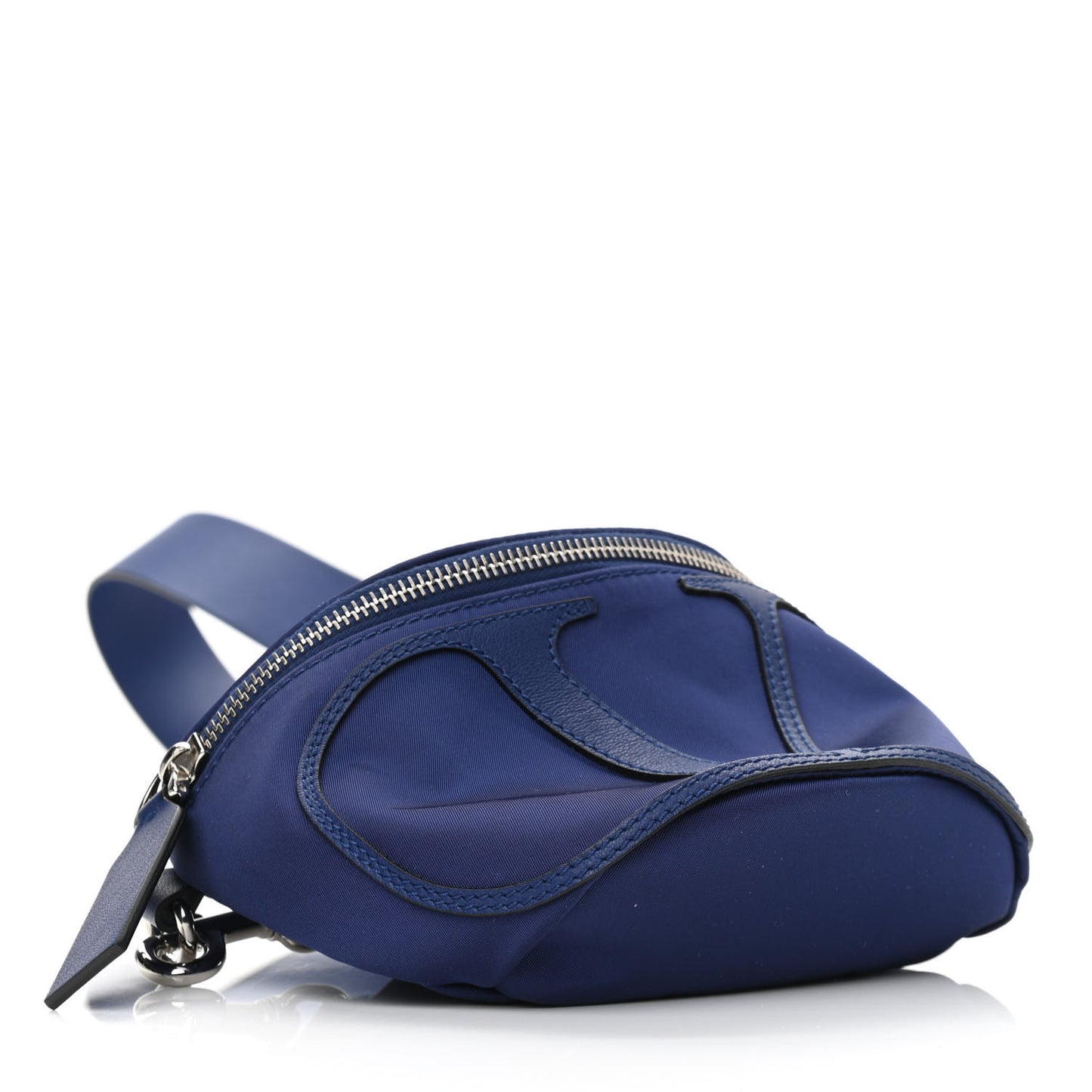 Nylon Vlogo Signature Belt Bag Blue
