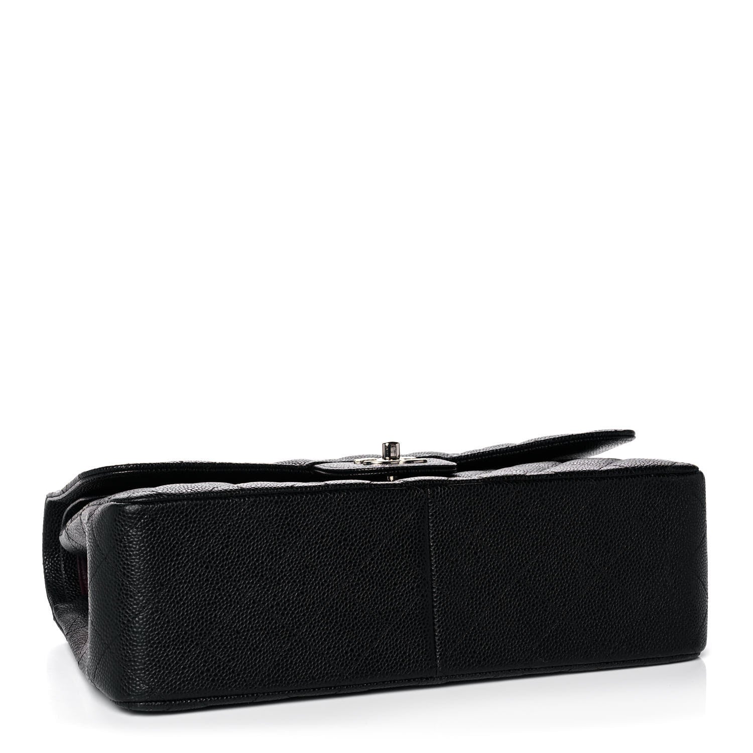 Chanel Caviar Quilted Jumbo Double Flap Black 4 of 13