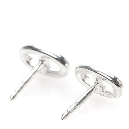 Hermes Sterling Silver TPM Farandole Earrings 3 of 5