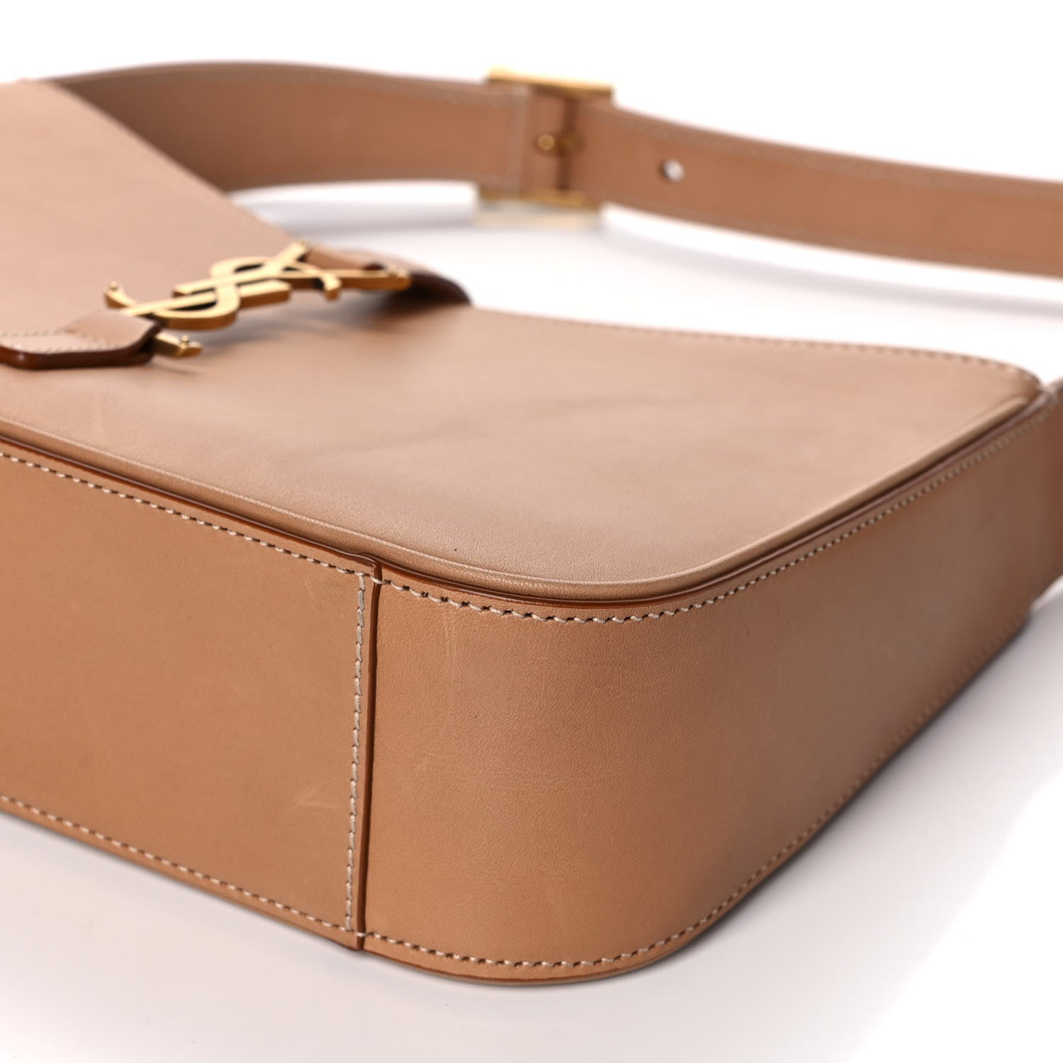 Saint Laurent Smooth Calfskin Le 5 A 7 Hobo Brown 10 of 10