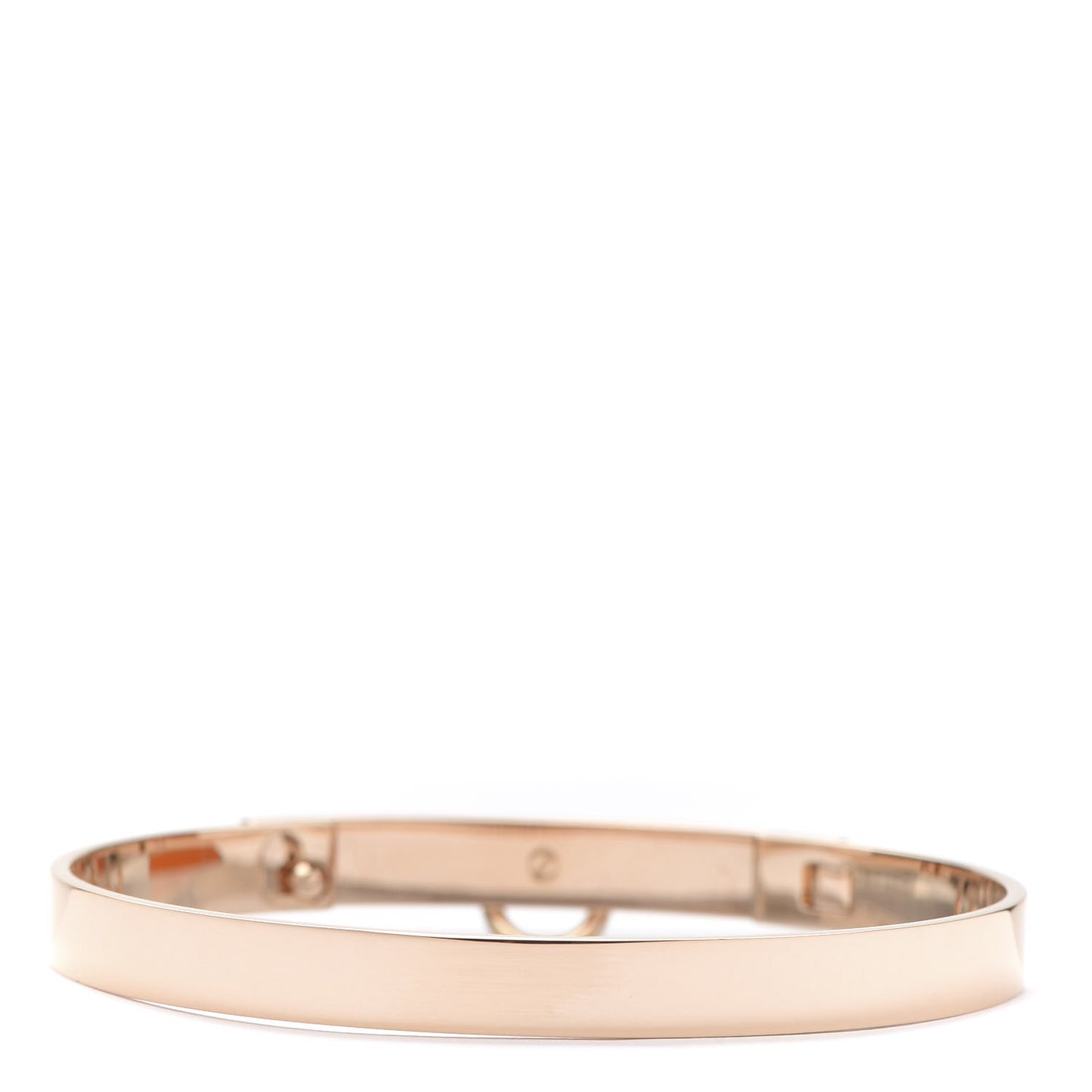18K Rose Gold Black Spinel PM Collier de Chien Bracelet ST
