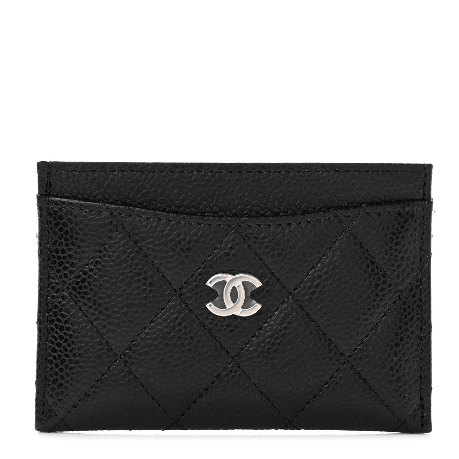 Chanel Caviar Quilted Card Holder Black 1 of 9