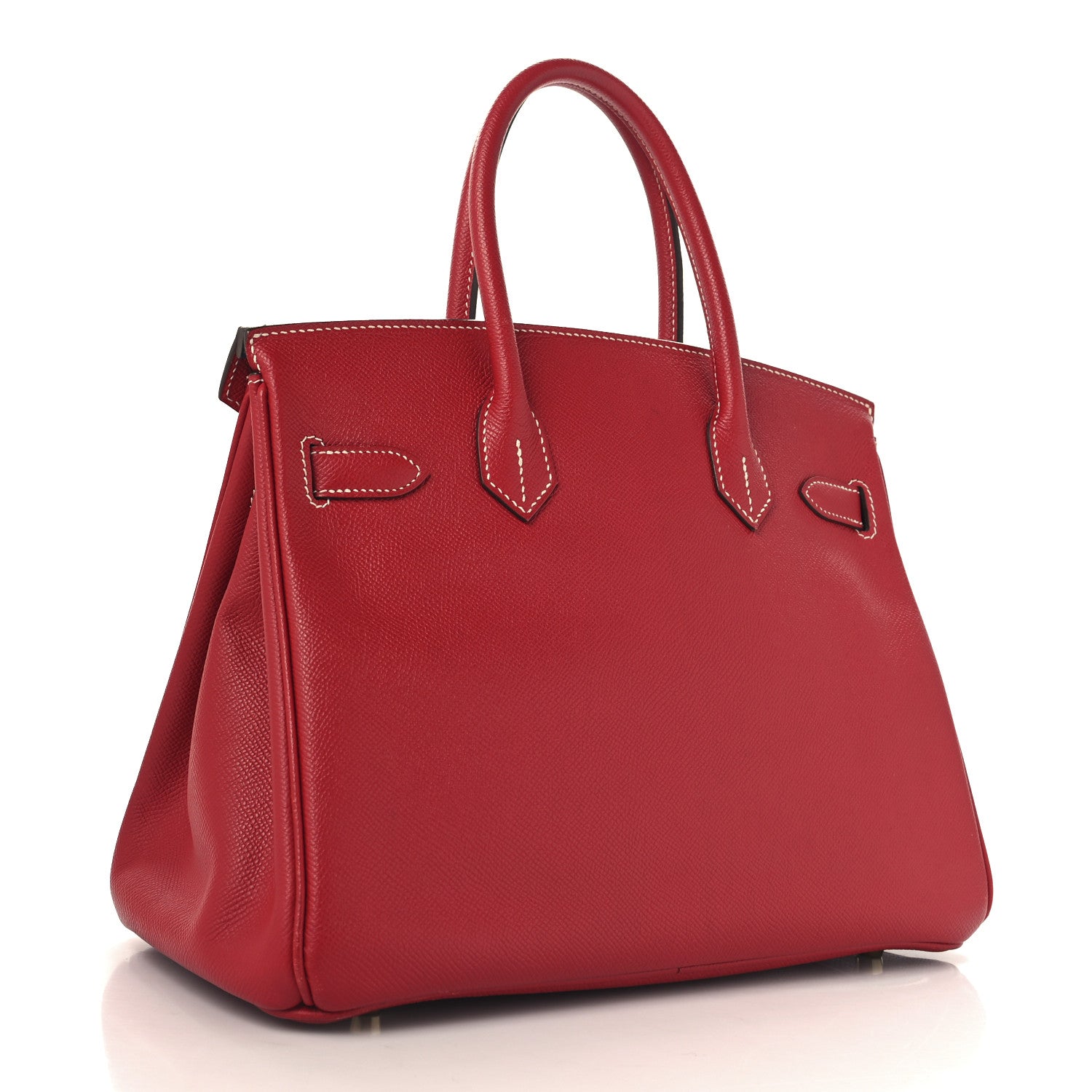 Hermes Epsom Candy Birkin 30 Rouge Casaque Bleu Thalassa 3 of 15