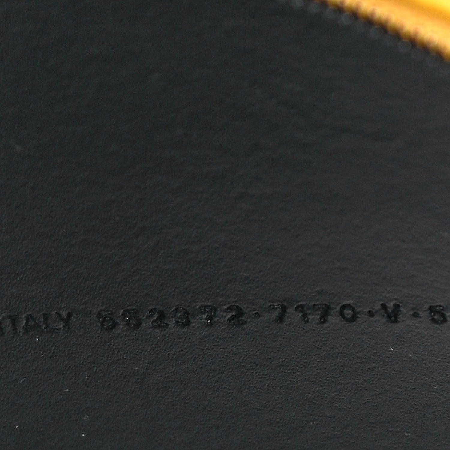 Balenciaga Calfskin Logo XS Everyday Camera Bag Yellow Black 7 of 11