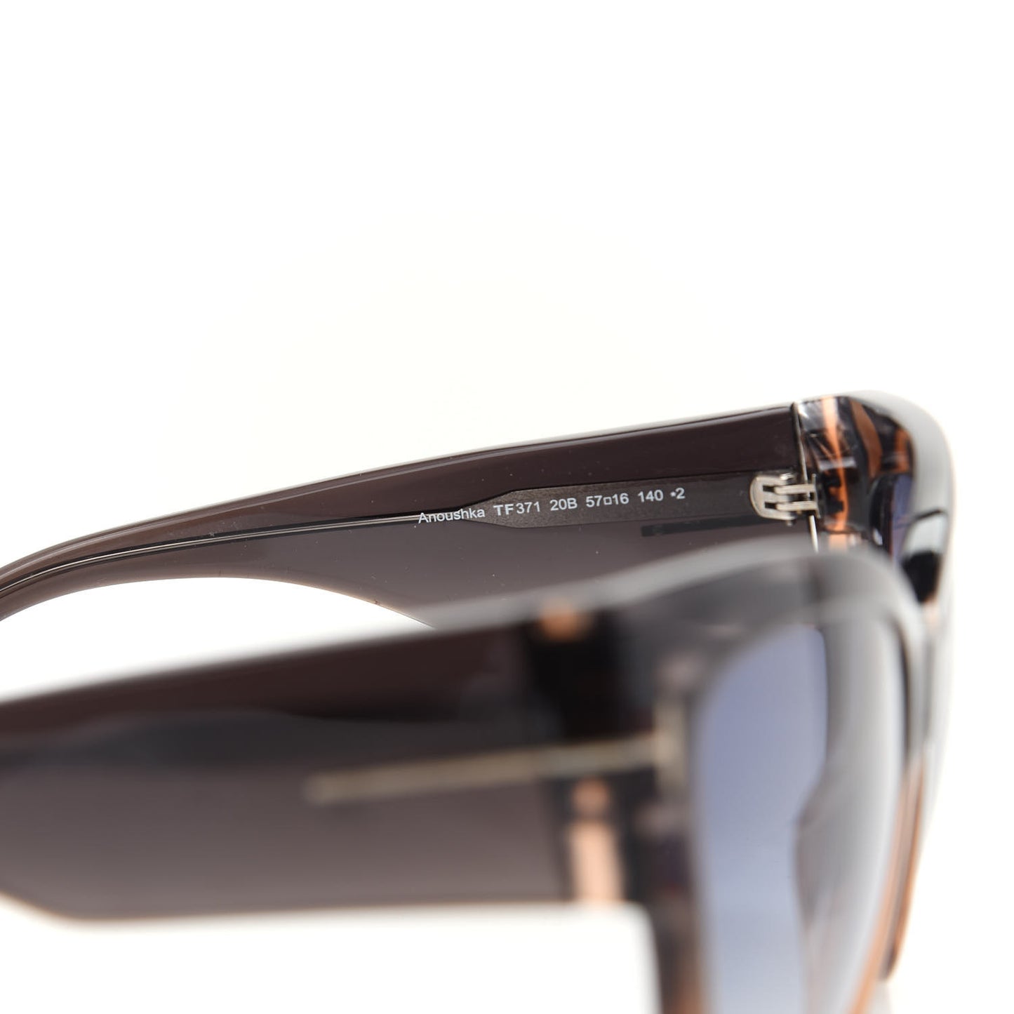 Anoushka Sunglasses TF371 Melange Grey Peach