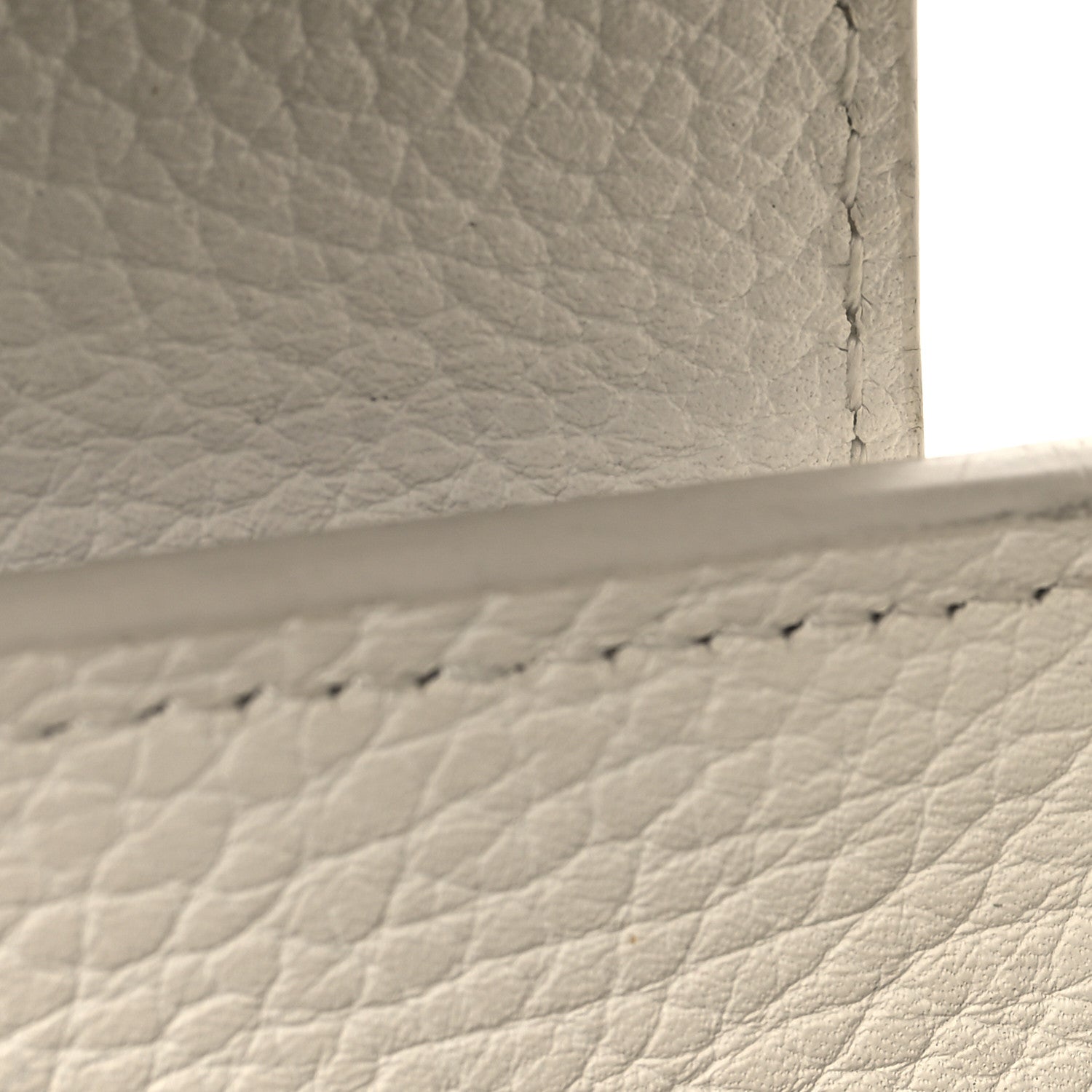 Louis Vuitton Taurillon Mini Capucines Monochrome  White 11 of 12