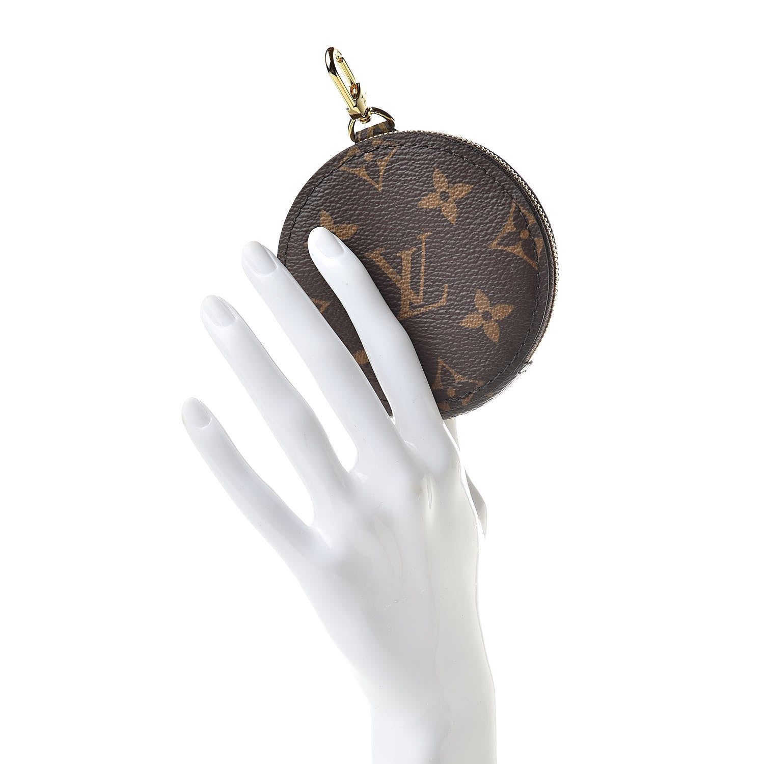 Louis Vuitton Monogram Multi Pochette Accessories Round Coin Purse 2 of 6