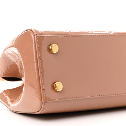 Louis Vuitton Vernis Brea MM Rose Velours 8 of 9