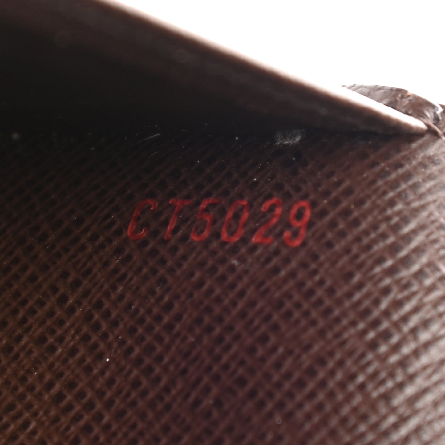 Damier Ebene Porte Valeurs Organizer Wallet