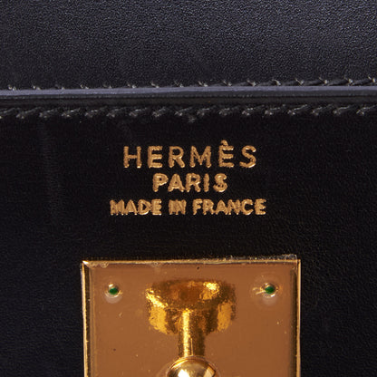 Hermes Box Kelly Sellier 35 Black 21 of 32