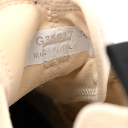 Chanel Velvet Calfskin Mixed Fibers CC Sneakers 38 Beige 8 of 10